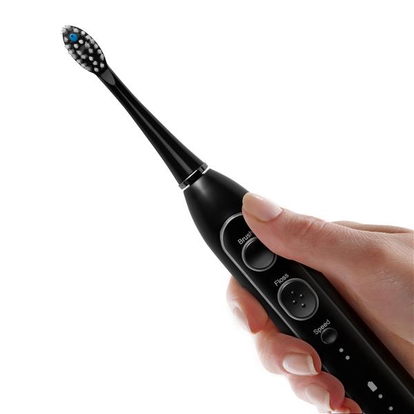 Black Flossing Toothbrush Handle - Sonic-Fusion 2.0 SF-04