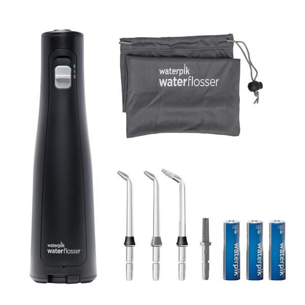 Water Flosser & Tip Accessories - WF-03 Black Cordless Freedom Water Flosser