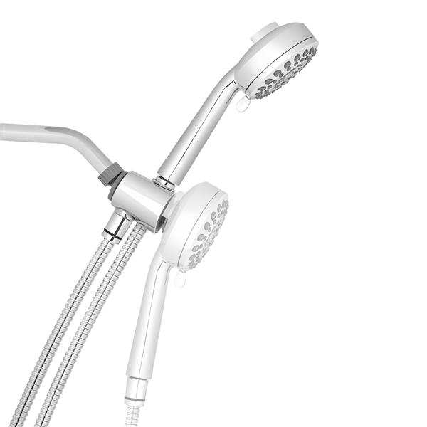Side View of XOD-763ME High Low Mount Hand Held Shower Head