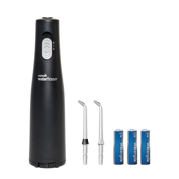 Water Flosser & Tip Accessories - WF-02 Black Cordless Express Water Flosser