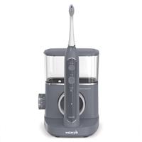 Waterpik Sonic-Fusion 2.0 SF-04 - Modern Gray & Chrome Flossing Toothbrush