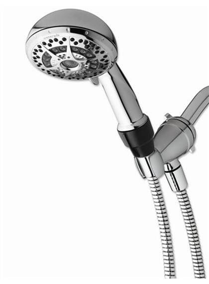 Chrome 14 Mode Powerspray Power Shower Head Nsr 063