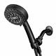 ZZR-765ME Black Hand Held Shower Head