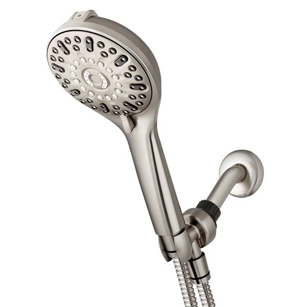 Pommeau de douche de nettoyage à main en nickel brossé QCM-769ME